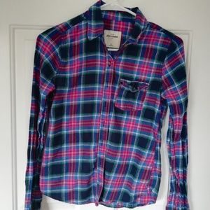 Blue and Pink Plaid Shirt (will do a Plaid bundle)